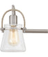 Stafford Large 3-light Bath Light Brushed Nickel