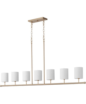 Harmony 7-light Chandelier Aged Brass