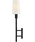 Fenwick 1-Light Large Sconce in Black