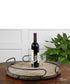 4"H Acela Round Wine Tray