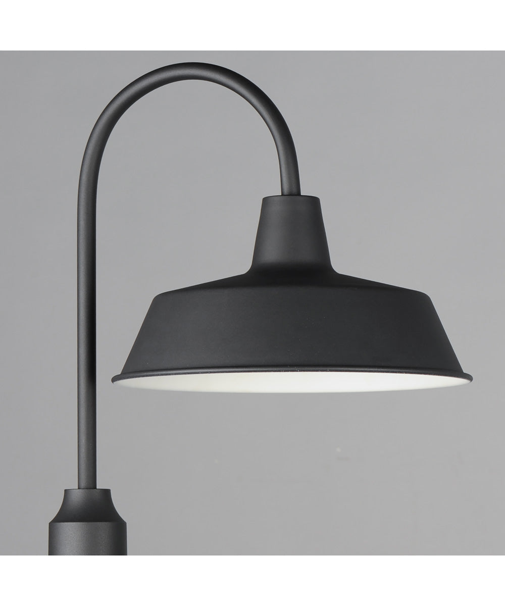 Pier M 1-Light Post Lantern Black