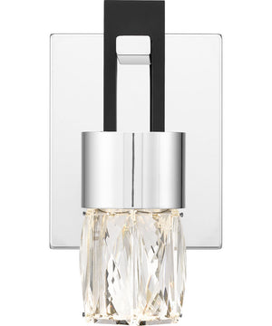Adena Small Wall Sconce Polished Chrome