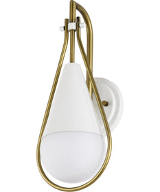 Admiral 1-Light Vanity & Wall Matte White