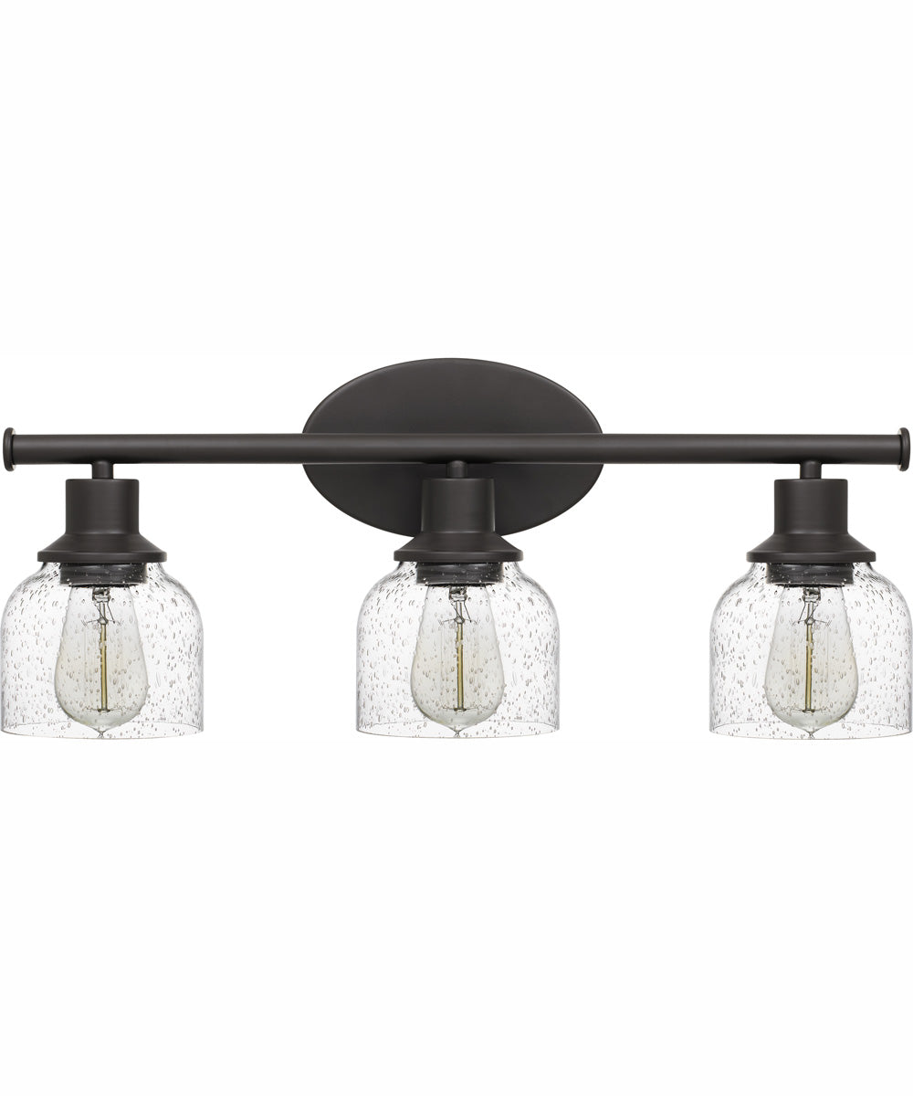 Caverly Large 3-light Bath Light Bronze