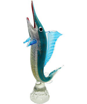 Marlin Handcrafted Art Glass Figurine