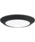 Verge  Flush Mount Earth Black
