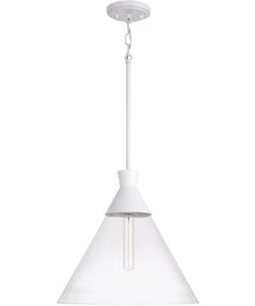 Paloma 1-Light Pendant Textured White