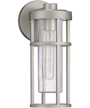 Encompass 1-Light Outdoor Wall Light Satin Aluminum