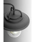 Beaufort 1-Light Medium Wall Lantern Textured Black