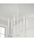 Paloma 6-Light Chandelier Textured White