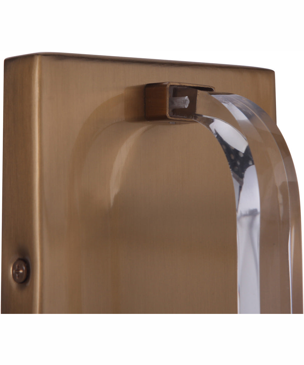 Graclyn 1-Light Wall Sconce Satin Brass