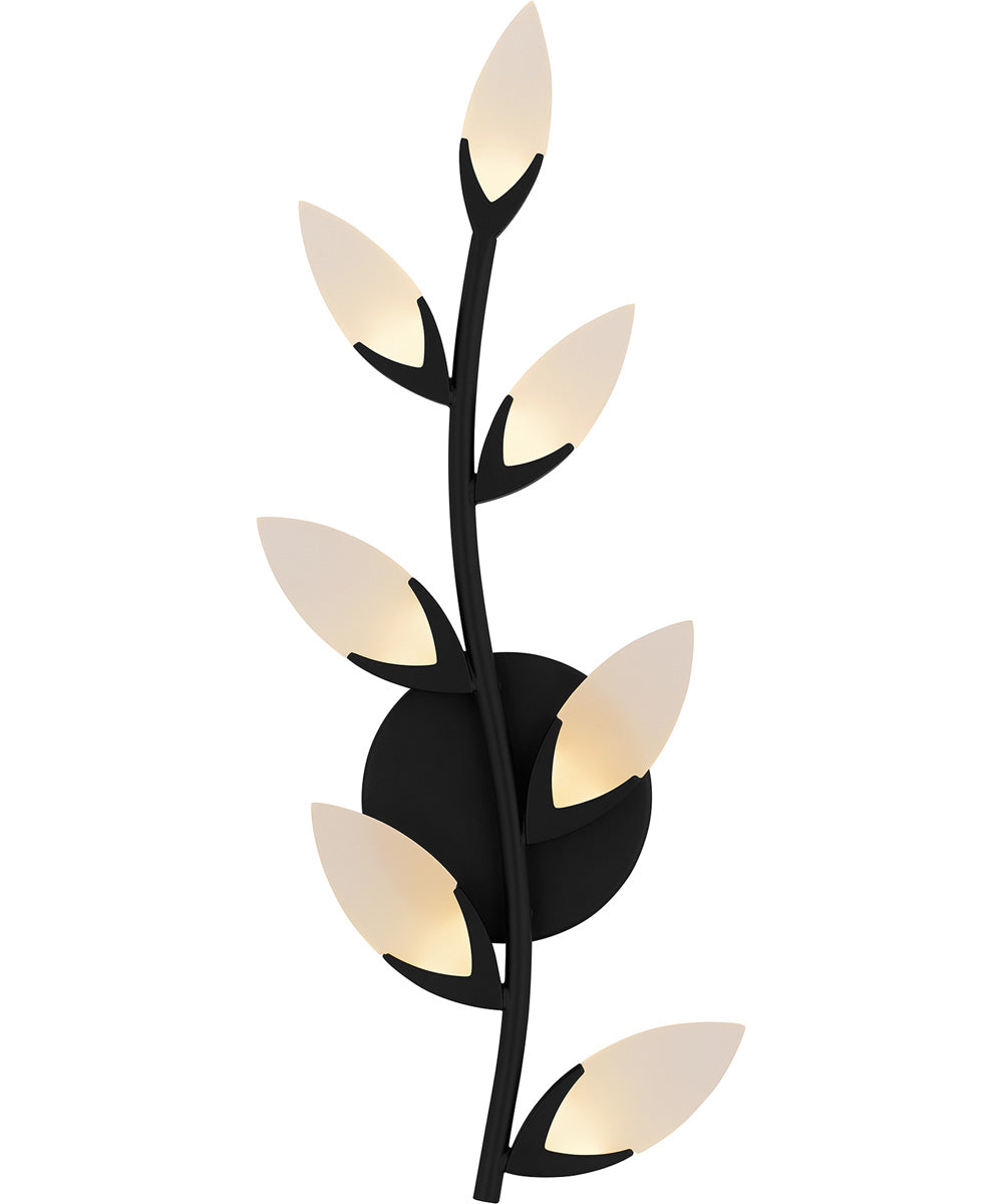 Flores Small 7-light Wall Sconce Matte Black