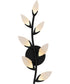 Flores Small 7-light Wall Sconce Matte Black