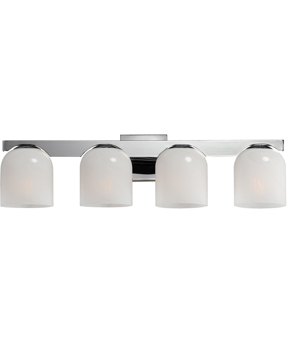 Scoop 4-Light Bath Vanity Polished Chrome