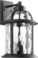 18"H Winston 4-light Outdoor Wall Lantern Noir