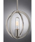 Orion Small 1-light Mini Pendant Brushed Nickel