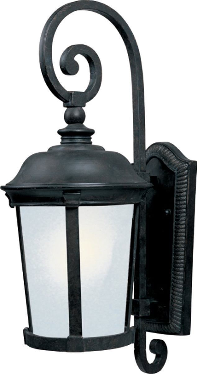 25"H Dover LED 1-Light Outdoor Wall Lantern Bronze