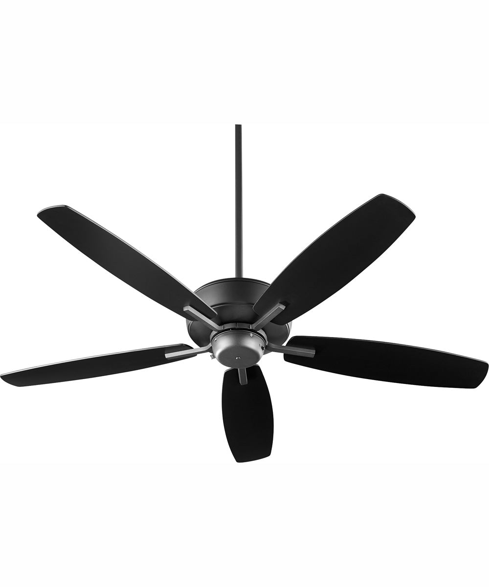 52" Breeze Ceiling Fan Textured Black