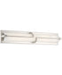 Lateral  Bath Light Brushed Nickel