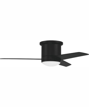 44" Cole II 1-Light Indoor/Outdoor Ceiling Fan Flat Black