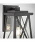 Artesno 1-light Wall Mount Light Fixture Textured Black
