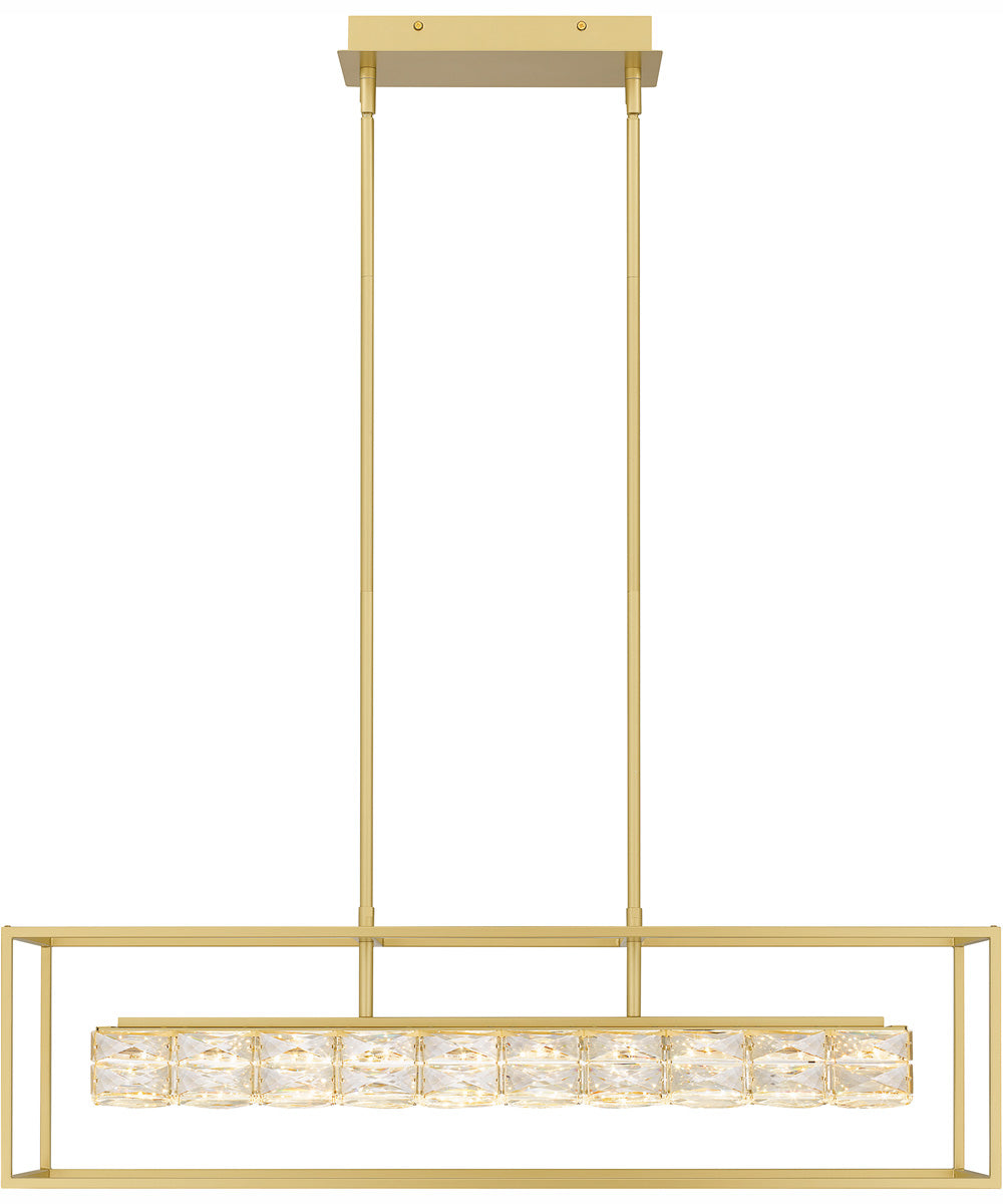 Dazzle Small Island Light Soft Gold