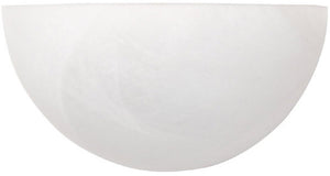10"W Capital Sconces 1-Light Sconce with  Alabaster Glass Matte White