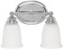 Capital Lighting Capital Vanities 2-Light Bath Vanity Chrome 1082CH132