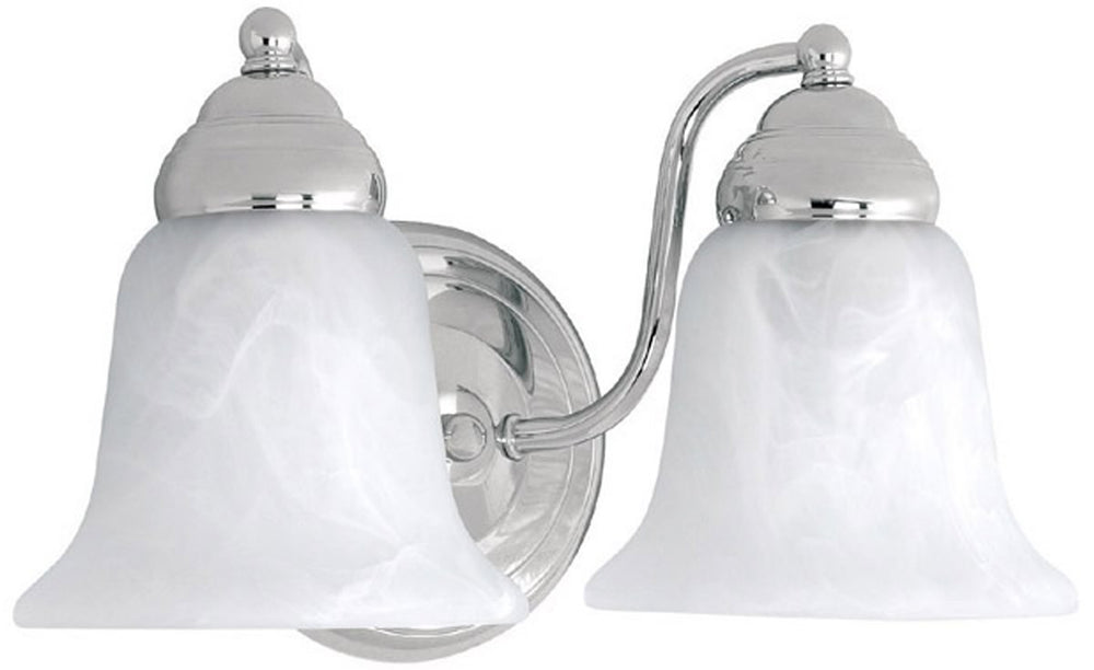 Capital Lighting Capital Vanities 2-Light Bath Vanity Chrome 1362CH117