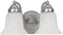 Capital Lighting Capital Vanities 2-Light Bath Vanity Matte Nickel 1362MN117
