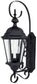 Capital Lighting Carriage House 2-Light Outdoor Fixture Black 9722BK