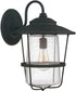 Capital Lighting Creekside 1-Light Wall Lantern Black 9603BK