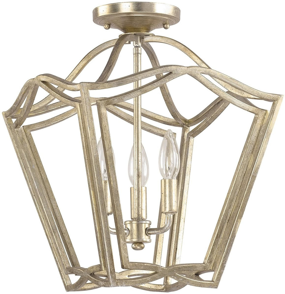 Capital Lighting Foyers 3-Light Foyer  Winter Gold 9651WG