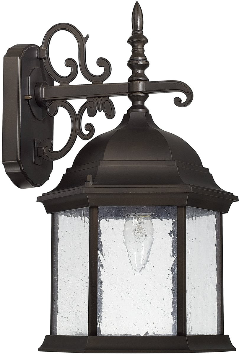 Capital Lighting Main Street 1-Light Wall Lantern Old Bronze 9833OB