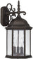 Capital Lighting Main Street 3-Light Wall Lantern Old Bronze 9834OB