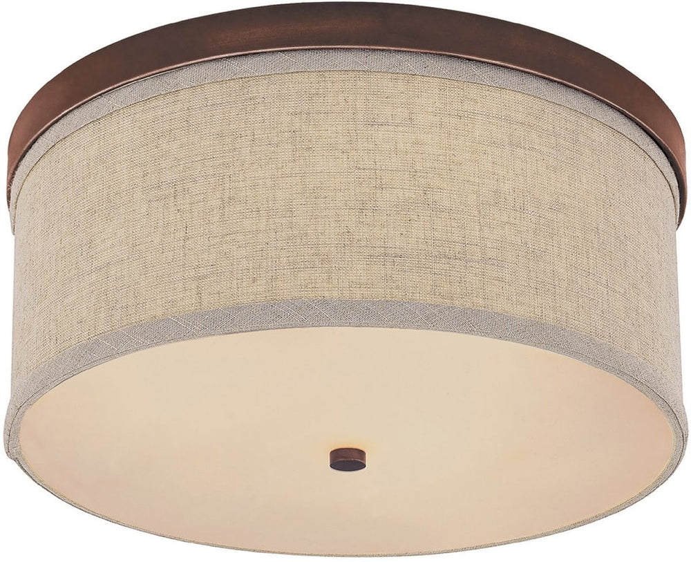 Capital Lighting Midtown 3-Light Ceiling Light Burnished Bronze 2015BB479
