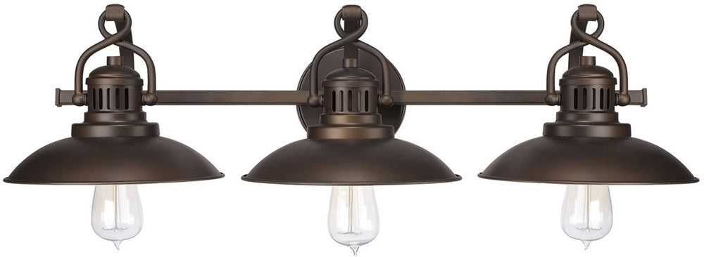Capital Lighting O'Neill 3-Light Vanity Burnished Bronze 3793BB