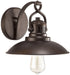 Capital Lighting O'Neill 1-Light Sconce Burnished Bronze 3791BB