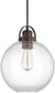 Capital Lighting Pendants 1-Light Mini-Pendant Burnished Bronze 4641BB136