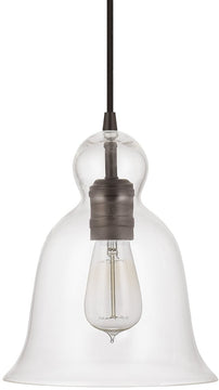 8"W Pendants 1-Light Mini-Pendant Burnished Bronze