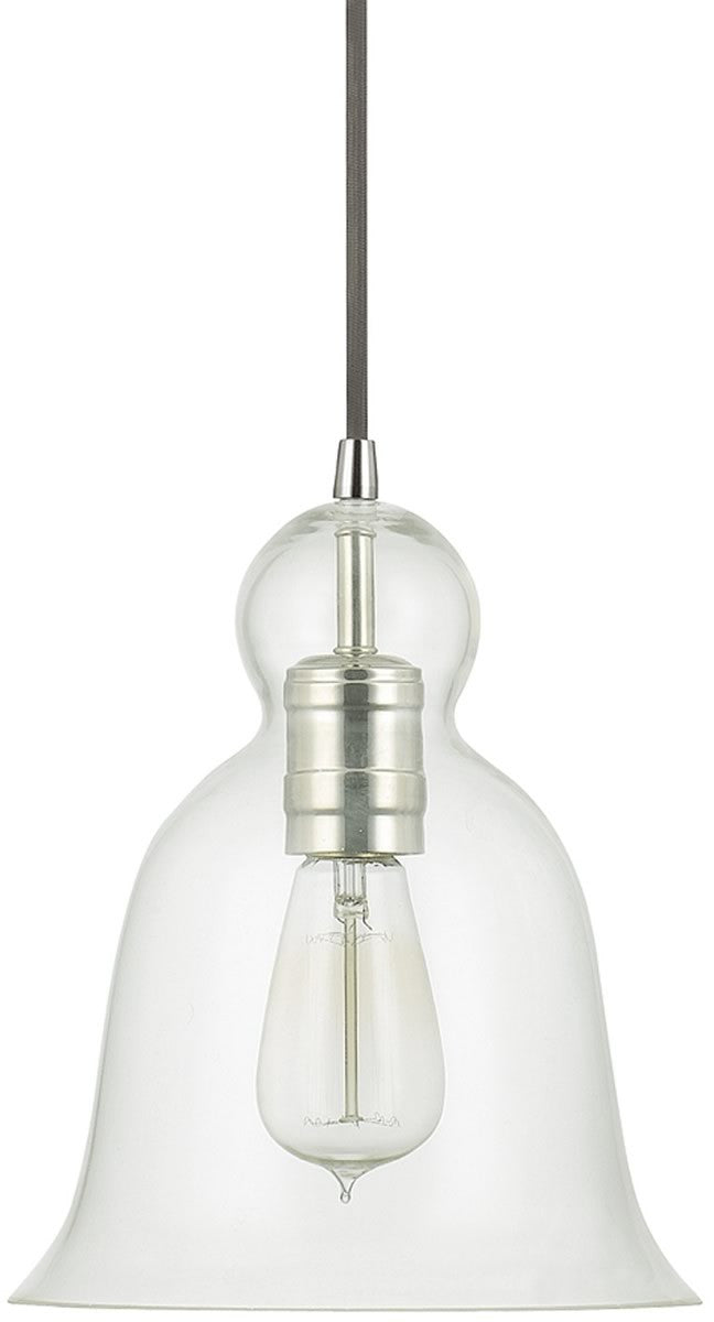 Capital Lighting Pendants 1-Light Mini-Pendant Polished Nickel 4642PN137