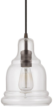 8"W Pendants 1-Light Mini-Pendant Burnished Bronze