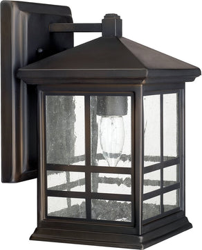 12"H Preston 1-Light Outdoor Wall Lantern Old Bronze