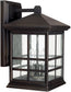 Capital Lighting Preston 3-Light Wall Lantern Old Bronze 9912OB