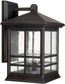 Capital Lighting Preston 4-Light Wall Lantern Old Bronze 9913OB