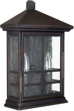 14"H Preston 2-Light Outdoor Sconce Old Bronze