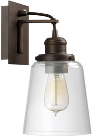 6"W Sconce 1-Light Sconce Burnished Bronze