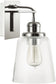 Capital Lighting Sconce 1-Light Sconce Polished Nickel 3711PN135