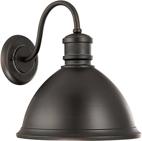 15"H Signature 1-Light Outdoor Wall Lantern Old Bronze