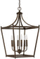 Capital Lighting Stanton 6-Light Foyer  Burnished Bronze 9552BB